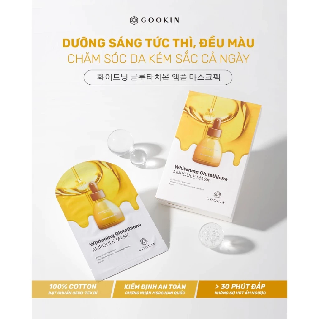 Mặt Nạ Dưỡng Da Gookin Ampoule Mask 30ml
