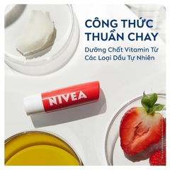 Son Dưỡng Môi Nivea Caring Lip Balm 4.8g