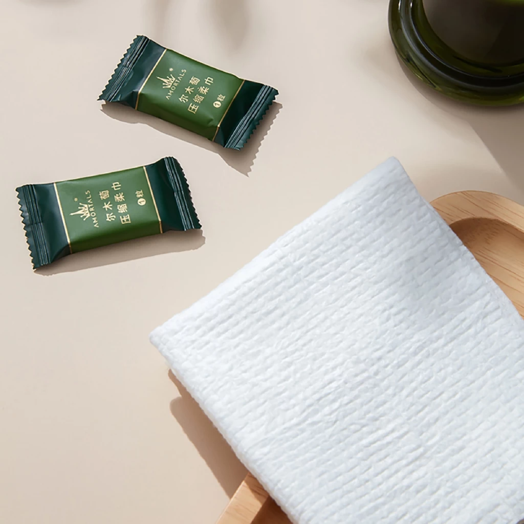 Khăn Mềm Nén Đa Năng Amortals 1 Gói 20 Khăn Nén