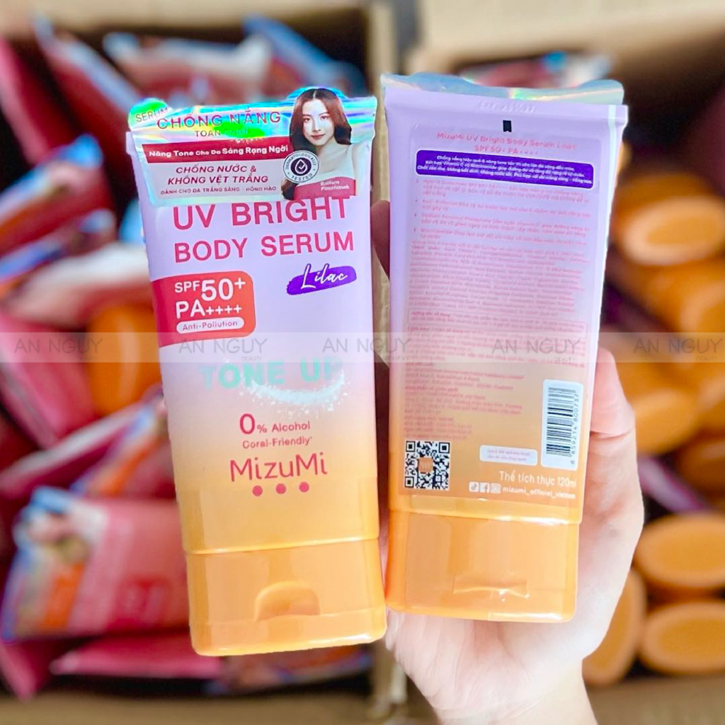 Dưỡng Thể MizuMi UV Body Serum SPF 50+ PA++++ Anti-Pollution