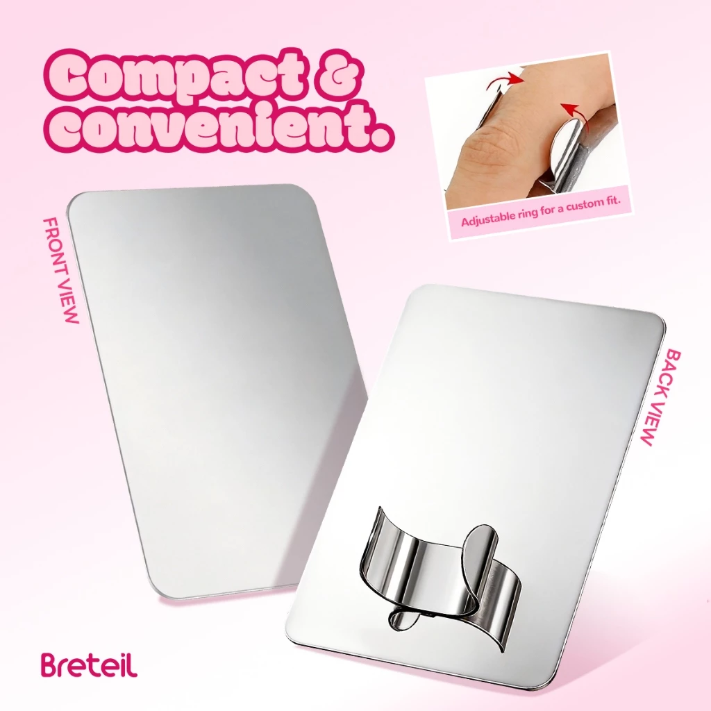 Bộ Dụng Cụ Khay + Cây Trộn Kem Nền Breteil Beauty Tools As Companions BR-F12