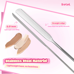 Bộ Dụng Cụ Khay + Cây Trộn Kem Nền Breteil Beauty Tools As Companions BR-F12