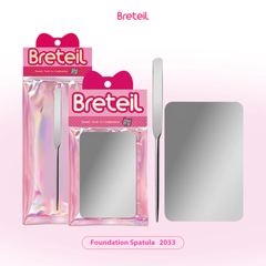 Bộ Dụng Cụ Khay + Cây Trộn Kem Nền Breteil Beauty Tools As Companions BR-F12