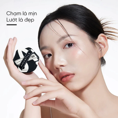 Bộ 2 Bông Mút Trang Điểm Amortals Double A - Amortals Dual-A Powder Pufff Set Kèm Hộp Đựng