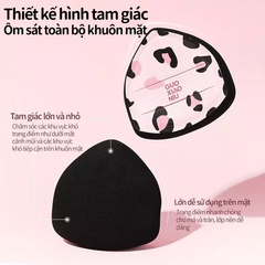 Mút Tán Nền Báo Đốm Guoxiaoniu Powder Puff