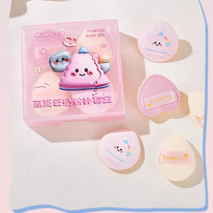Set 5 Miếng Mút Mini Trang Điểm Gecomo Powoder Puff