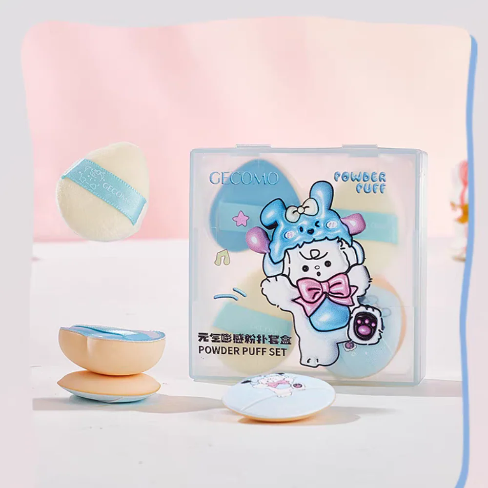 Set 5 Miếng Mút Mini Trang Điểm Gecomo Powoder Puff