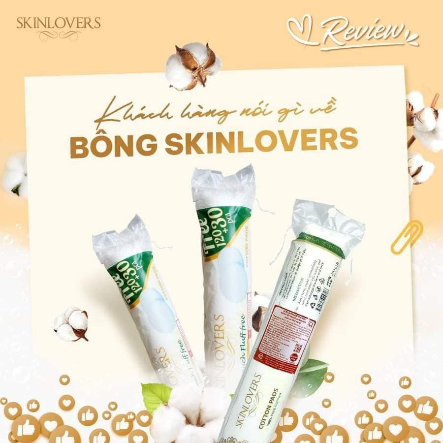 Bông Tẩy Trang Skinlovers Cotton Pads 150 Miếng