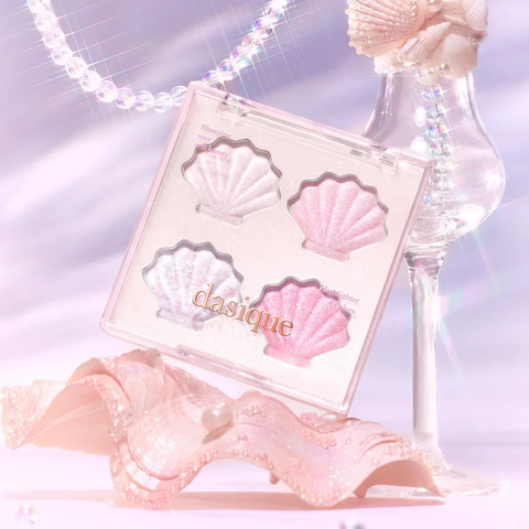 Phấn Bắt Sáng 4 Ô Dasique Shine Glowy Highlighter Palette 5.6g