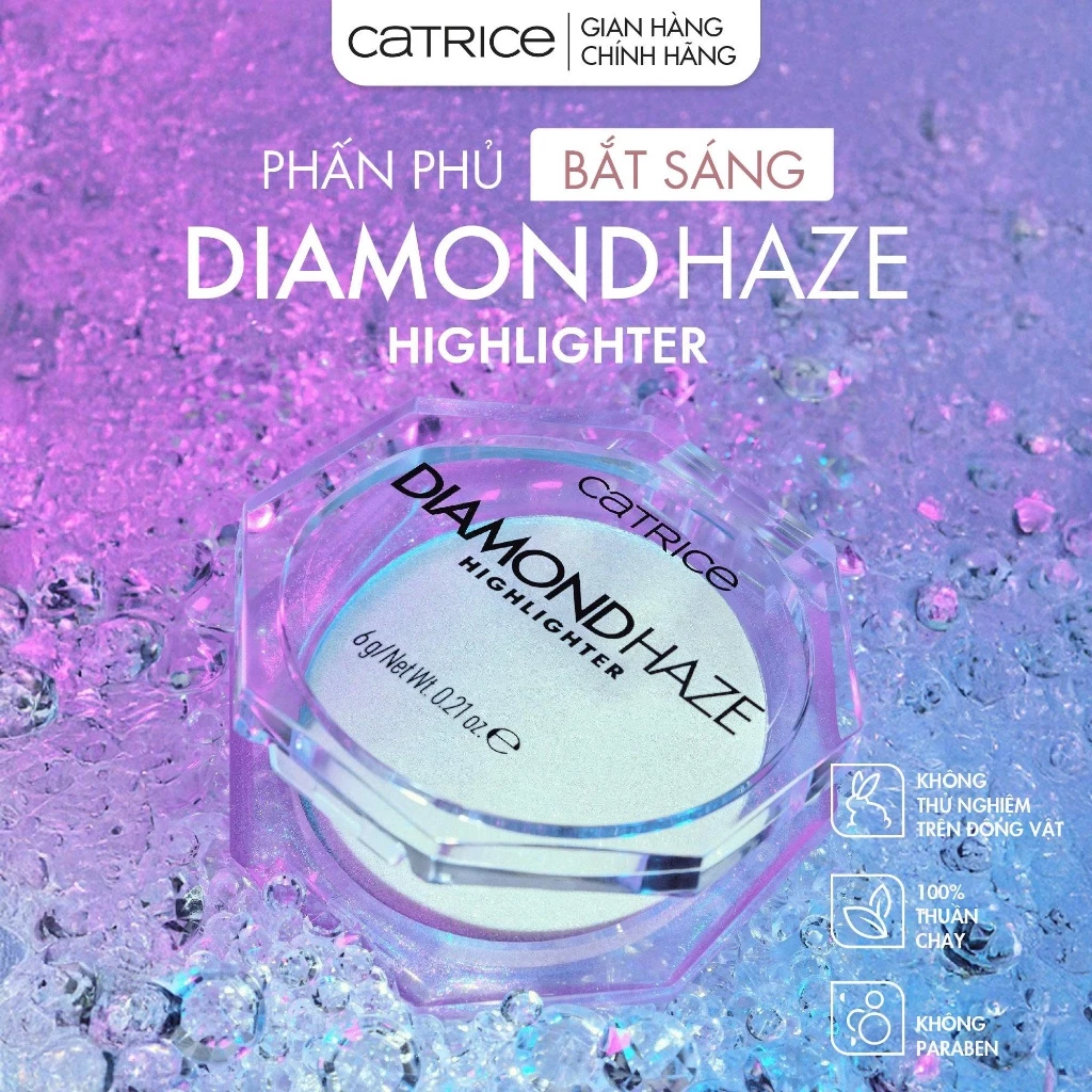 Phấn Nhũ Bắt Sáng Catrice Highlight Diamond Haze Highlighter 6g