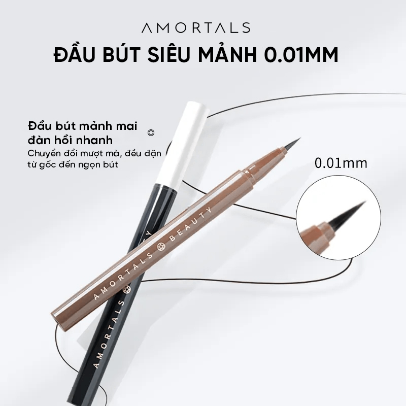 Bút Kẻ Mắt Nước Amortals Spectrum Rainbow Colorful Eyeliner Pen 0.5ml