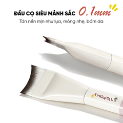 Cọ Dàn Kem Nền Hình Lưỡi Liềm Siêu Mỏng Amortals Foundation Brush