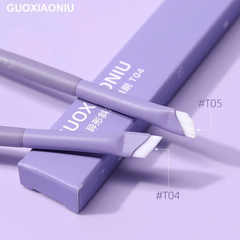 Cọ Kẻ Mắt Góc Cạnh Guoxiaoniu Bunny Angled Eyeliner Brush