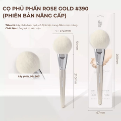 Cọ Trang Điểm Guoxiaoniu Rose Gold Brush