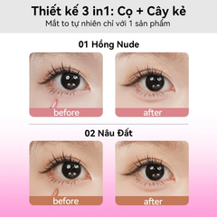 Chì Kẻ Viền Môi 3in1 PinkPunk One-Touch Plumping Lip Liner 0,25g