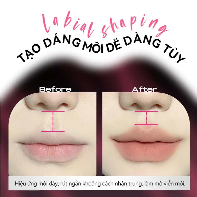 Chì Kẻ Viền Môi 3in1 PinkPunk One-Touch Plumping Lip Liner 0,25g