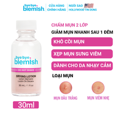 Dung Dịch Chấm Mụn Bye Bye Blemish Lotion 30ml