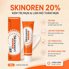 Kem Chấm Mụn Skinoren Cream Acid Azelaic 20% Giảm Mụn Mờ Thâm 30g