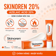 Kem Chấm Mụn Skinoren Cream Acid Azelaic 20% Giảm Mụn Mờ Thâm 30g