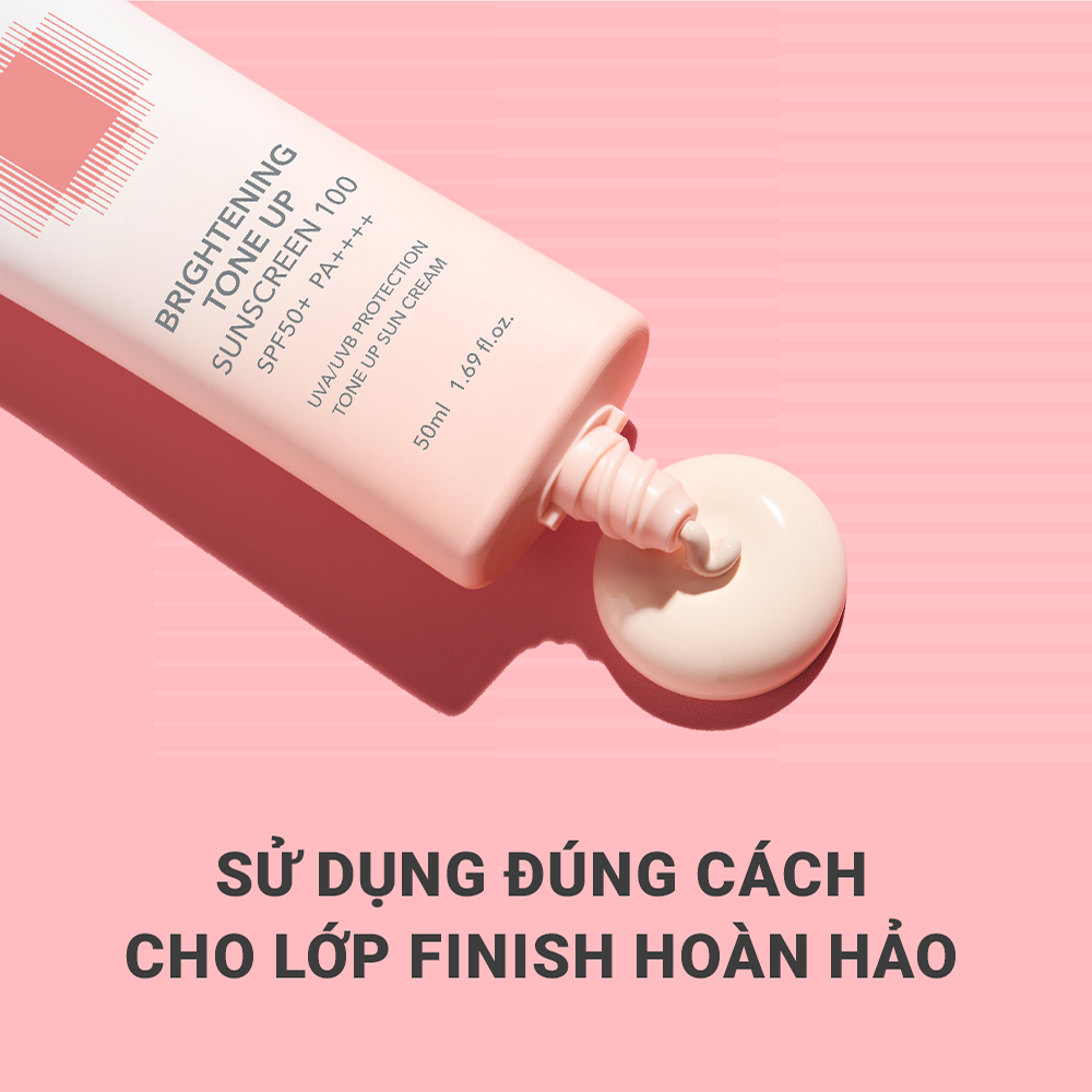 Kem Chống Nắng Cell Fusion C Brightening Tone Up Sunscreen 100 SPF50+ PA ++++ Nâng Tông Da