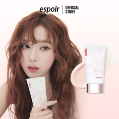 Combo Kem Chống Nắng Espoir Water Splash Sun Cream Ceramide SPF50+ PA++++ 60ml + Sữa Rửa Mặt Ceramide Cleasing Foam 20g