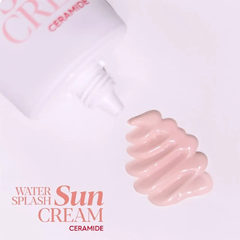 Combo Kem Chống Nắng Espoir Water Splash Sun Cream Ceramide SPF50+ PA++++ 60ml + Sữa Rửa Mặt Ceramide Cleasing Foam 20g