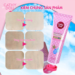 Kem Chống Nắng Cathy Doll L-Glutathione Magic Cream SPF50/PA+++ Giảm Nhiệt Độ, Dưỡng Sáng Da Body 138ml