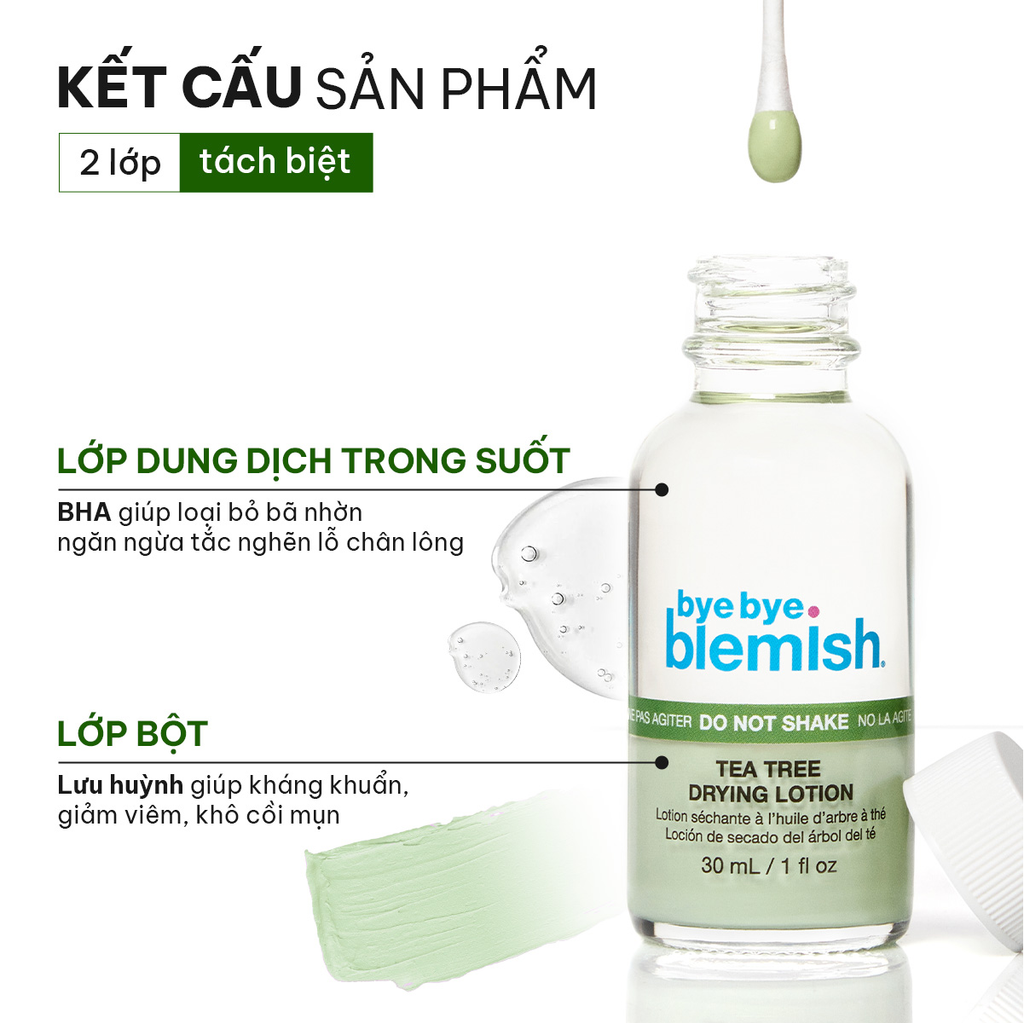 Dung Dịch Chấm Mụn Bye Bye Blemish Lotion 30ml