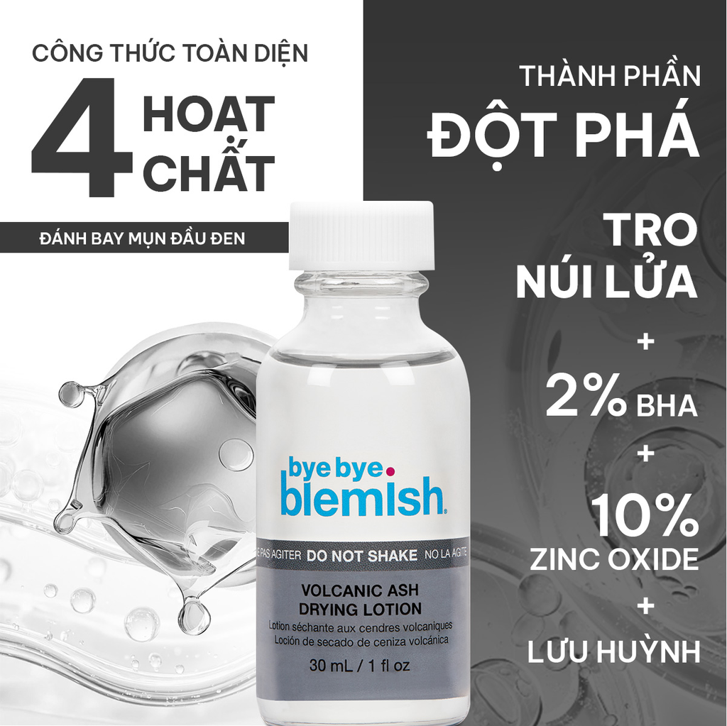 Dung Dịch Chấm Mụn Bye Bye Blemish Lotion 30ml