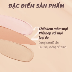 Bảng Che Khuyết Điểm 3 Màu Judydoll Moisturizing Three-Color Concealer Palette Che Phủ Cao 2.7g