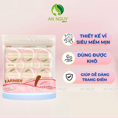Set 8 Bông Mút Trang Điểm Tự Xé Amortals Farmer