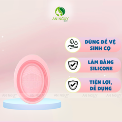 Chậu Làm Sạch Cọ Trang Điểm Silicone Makeup Brush Cleansing Nhiều Màu