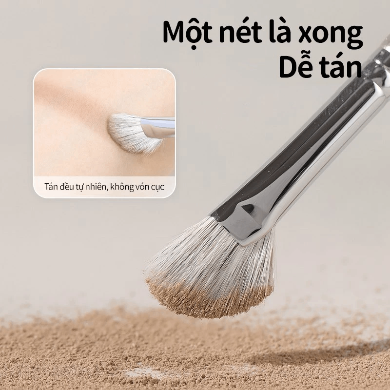 Cọ Trang Điểm Guoxiaoniu Rose Gold Brush