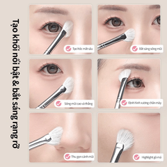 Cọ Trang Điểm Guoxiaoniu Rose Gold Brush
