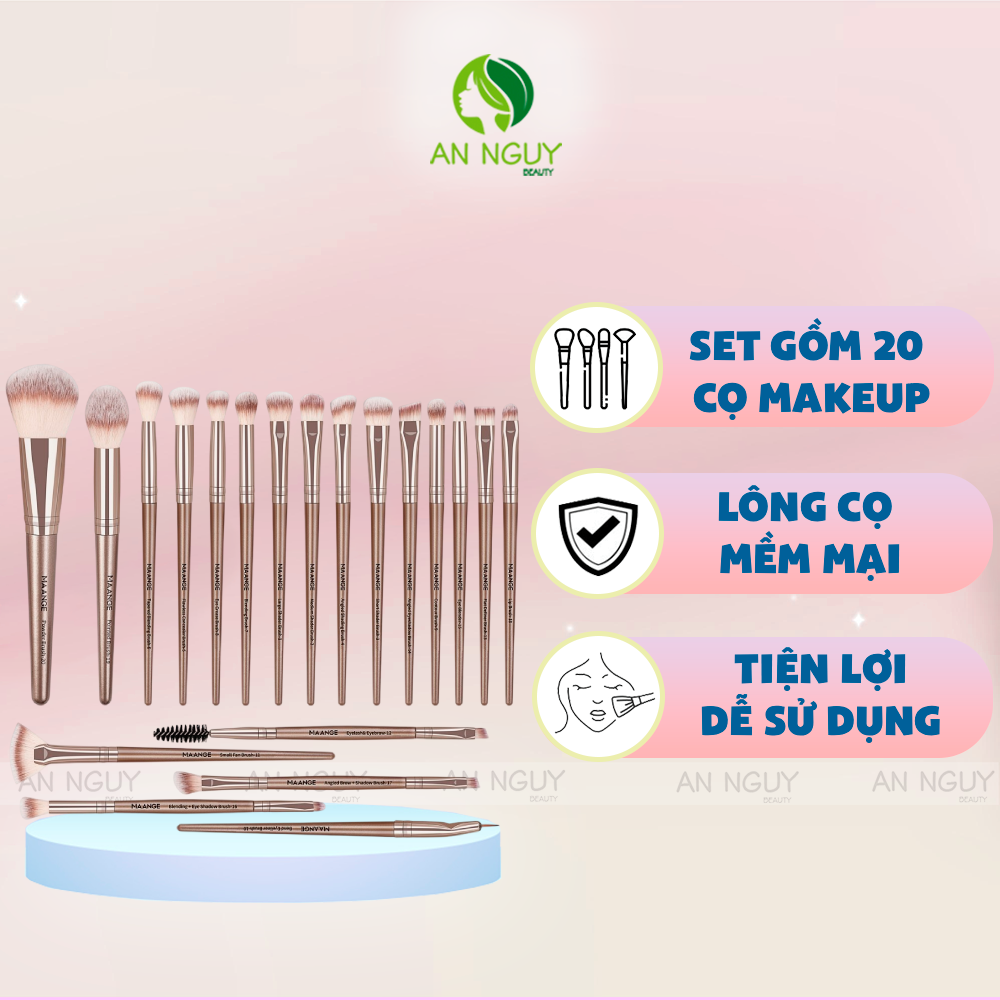 Set Cọ Trang Điểm Maange Đa Năng