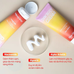 Sữa Dưỡng Thể Five Grains Niacinamide Day Body Cream - Moisturizing & White Tone-Up Sáng Da Nâng Tông Ban Ngày 200ml