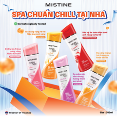 Sữa Dưỡng Thể Mistine White Spa Whitening Lotion Hỗ Trợ Làm Sáng Da 200ml