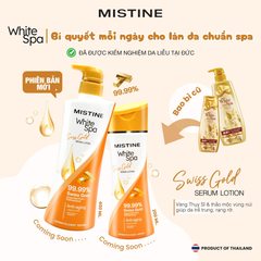 Sữa Dưỡng Thể Mistine White Spa Whitening Lotion Hỗ Trợ Làm Sáng Da 200ml