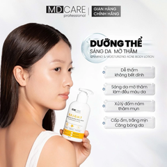 Sữa Dưỡng Thể MD Care Brightening Booster Body Lotion Sáng Da, Mờ Thâm 200ml