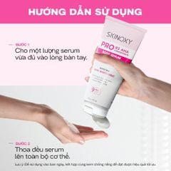 Tinh Chất Dưỡng Thể Skinoxy Concentrate Body Serum Dưỡng Sáng Đều Màu Da 275gr