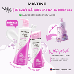 Sữa Dưỡng Thể Mistine White Spa Whitening Lotion Hỗ Trợ Làm Sáng Da 200ml