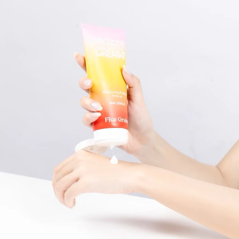 Sữa Dưỡng Thể Five Grains Niacinamide Day Body Cream - Moisturizing & White Tone-Up Sáng Da Nâng Tông Ban Ngày 200ml