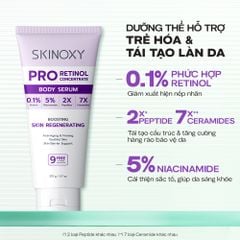 Tinh Chất Dưỡng Thể Skinoxy Concentrate Body Serum Dưỡng Sáng Đều Màu Da 275gr
