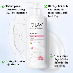 Dưỡng Thể Olay Body Cellscience Moisturizing Body Lotion Dưỡng Ẩm Làm Trắng Da 260g