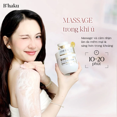 Kem Ủ Trắng B’haku Whitening Pack Dưỡng Sáng, Làm Dịu Phục Hồi Da Cháy Nắng 360ml