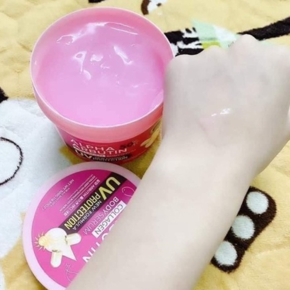 Kem Dưỡng Thể Alpha Arbutin Collagen Body UV New Kích Trắng Da Chống Nắng SPF 50 500g