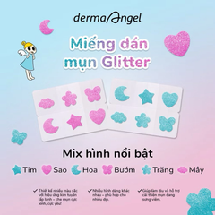 Miếng Dán Mụn Derma Angel Acne Beauty Patch Vui Nhộn 12+3 Miếng