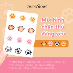 Miếng Dán Mụn Derma Angel Acne Beauty Patch Vui Nhộn 12+3 Miếng