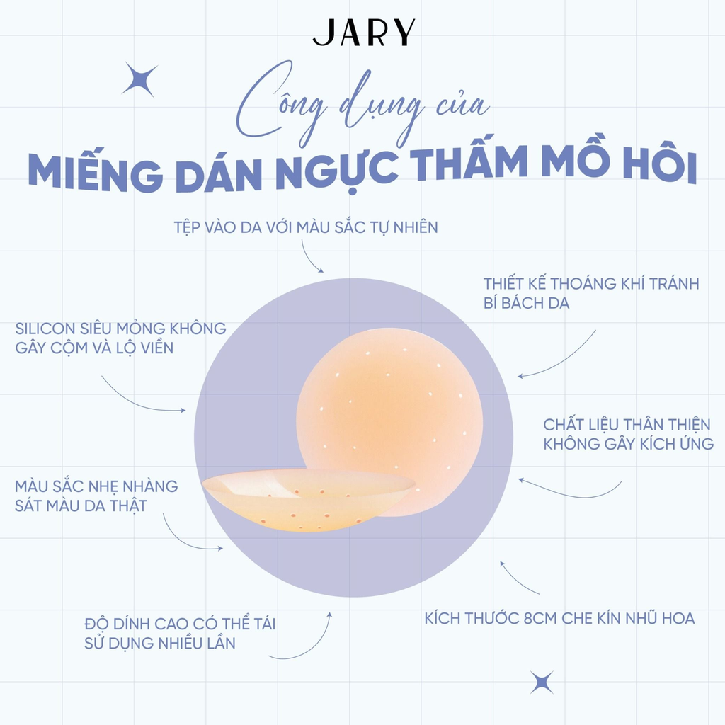 Dán Ngực Jary Nhiều Loại