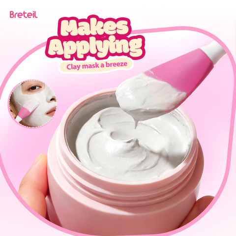 Dụng Cụ Đắp Mặt Nạ Silicone Breteil Beauty Tools As Companions